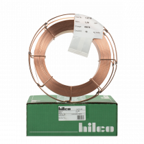 a box and a spool of Hilco H-600 Mag wires
