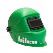 Welding helmet flip-up green 'Hilco'